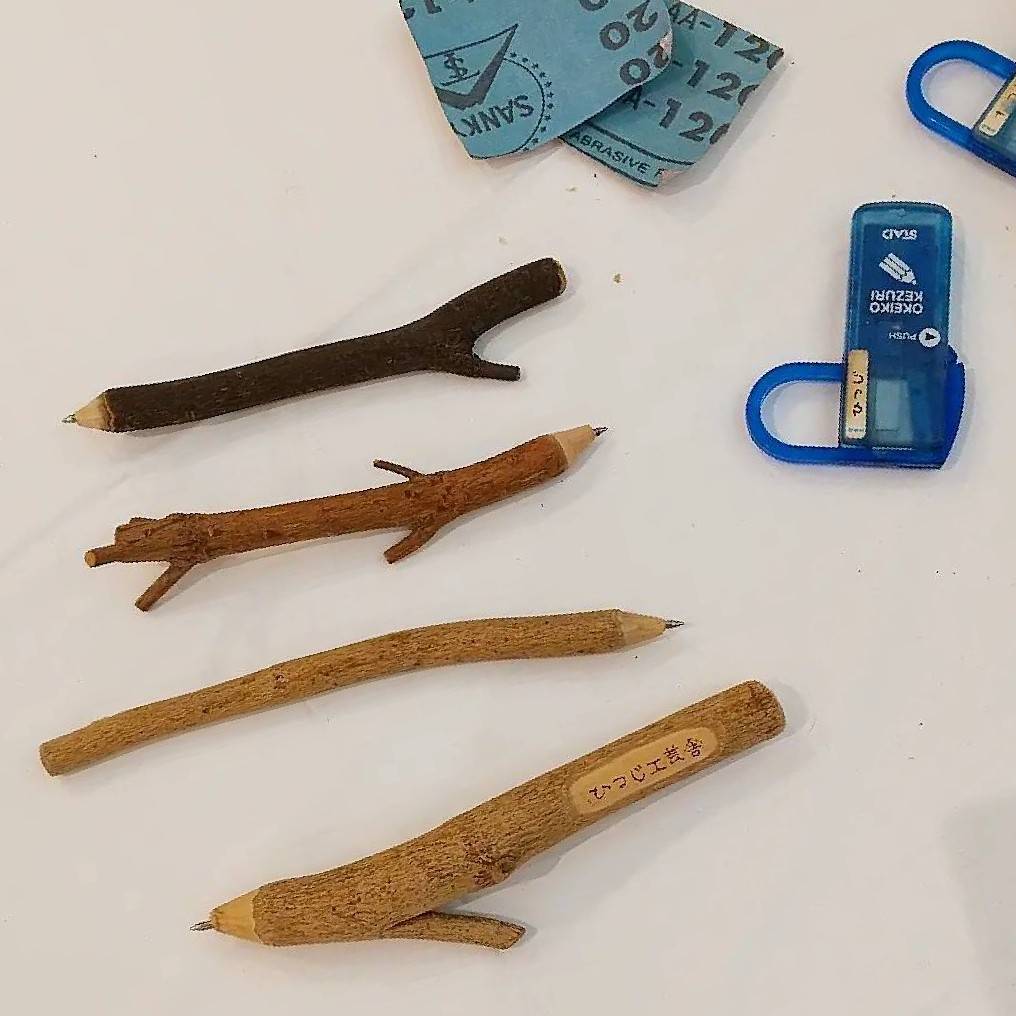 CRAFT FAIR OKINAWA  Hitsuji Kogeisha wooden ball point pen